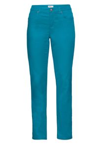 Große Größen Schmale Stretchhose aus Baumwoll-Twill Gr. 40 blau von sheego für Damen