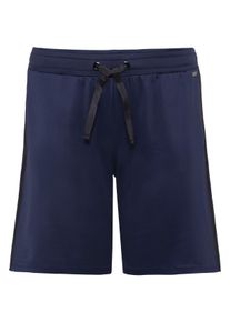 Große Größen Bermudas aus Funktionsmaterial mit Taschen Gr. 54 blau von sheego für Damen