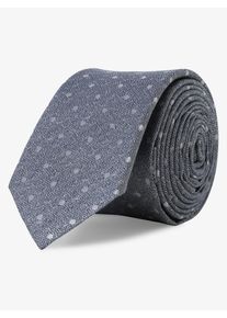 Drykorn Herren Krawatte mit Seiden-Anteil blau