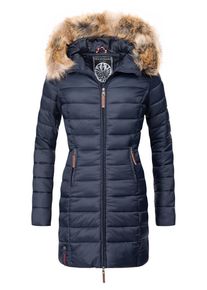 Marikoo Steppmantel Damen blau