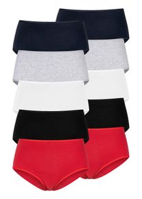 Petite Fleur Große Größen Taillenslip Gr. 40/42 blau/rot für Damen
