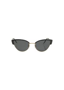 Tom Tailor Damen Cat-Eye Sonnenbrille mit farbigem Rahmen, schwarz, Gr. ONESIZE