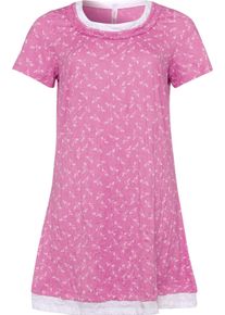 Große Größen Jerseykleid im Lagenlook Gr. 54 rosa bedruckt von sheego für Damen