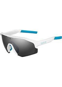 Bollé Bolle Shifter Sportbrille shiny white/brown blue