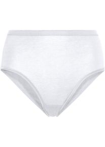 Speidel sheego Gro&szlig;e Gr&ouml;&szlig;en Slip mit Glanzbund, wei&szlig;, Gr&ouml;&szlig;e 44 - Damen