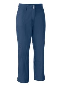 sheego Gro&szlig;e Gr&ouml;&szlig;en Stretch-Hose mit Zipper am Beinabschluss, jeansblau, Gr&ouml;&szlig;e 46 - Damen