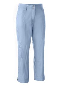 sheego Gro&szlig;e Gr&ouml;&szlig;en Stretch-Hose mit Zipper am Beinabschluss, hellblau, Gr&ouml;&szlig;e 50 - Damen