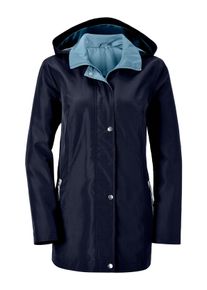 sheego Gro&szlig;e Gr&ouml;&szlig;en Funktionsjacke wind- und wasserabweisend, marine, Gr&ouml;&szlig;e 46 - Damen