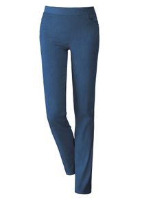 sheego Gro&szlig;e Gr&ouml;&szlig;en Stretch-Jeans mit Rundum-Dehnbund, blue-bleached, Gr&ouml;&szlig;e 54 - Damen