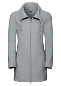 sheego Gro&szlig;e Gr&ouml;&szlig;en Fleecejacke mit 2-Wege-Rei&szlig;verschluss, grau, Gr&ouml;&szlig;e 48 - Damen