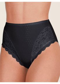 Comazo sheego Gro&szlig;e Gr&ouml;&szlig;en Formslip mit St&uuml;tzeinsatz vorne, schwarz, Gr&ouml;&szlig;e 38 - Damen