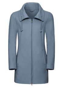 sheego Gro&szlig;e Gr&ouml;&szlig;en Fleecejacke mit 2-Wege-Rei&szlig;verschluss, hellblau, Gr&ouml;&szlig;e 56 - Damen