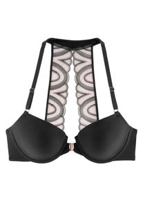 Lascana Große Größen Schalen-BH Gr. 80C schwarz für Damen