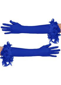 buttinette Handschuhe "Glamour", royalblau