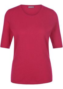 Rundhals-Pullover aus Schurwolle und Kaschmir include pink