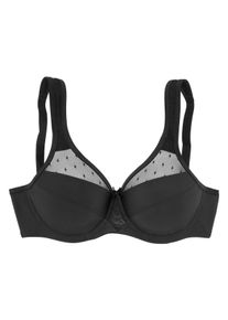 Nuance Große Größen Minimizer-BH Gr. 80C schwarz für Damen