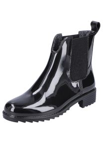 Rieker Große Größen Gummistiefelette Gr. 38 schwarz für Damen