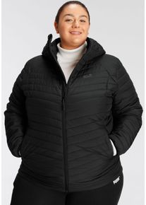 Jack Wolfskin Große Größen Steppjacke Gr. 52 schwarz für Damen