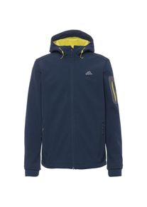 O.C.K. Ock Softshelljacke Herren - blau - Gr. S - Polyester/Elastan