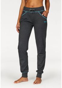 Große Größen Relaxhose Gr. 40/42 grau meliert für Damen