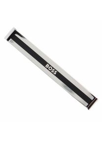 BOSS Tori Krawattenklammer Messing 0.7 cm silver-040
