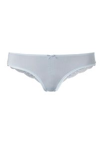 Lascana Brasilslip blau Gr. 32/34 für Damen. Körpernah