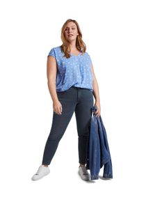 Tom Tailor Große Größen Slim Jeans mit Shaping-Effekt am Bauch Gr. 50 blau für Damen