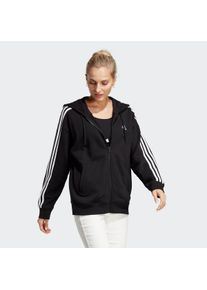 adidas Sportswear Große Größen Kapuzensweatjacke Gr. XL schwarz für Damen