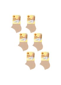 Nur Die Damen Sneakersocken Schuhsöckchen 6er Pack