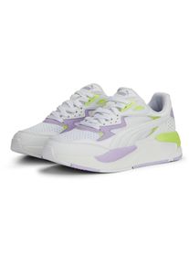 Puma X-RAY SPEED PLAY Sneaker Kinder in Puma white-Puma white-vivid violet-lily pad