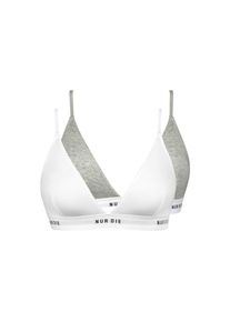 Nur Die Damen Soft-BH Sportiv 2er Pack