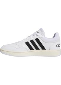 Adidas Hoops 3.0 Sneaker Herren - weiß - Gr. 44 2/3 - Synthetik