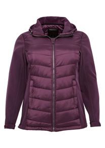 Große Größen Softshelljacke Gr. 44 lila von sheego für Damen
