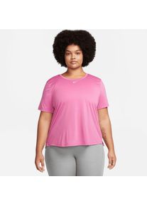 Nike Große Größen Trainingsshirt Gr. 48/50 lila für Damen