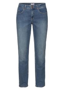 Große Größen Schmale Stretch-Jeans KIRA Gr. 46 blau von sheego für Damen