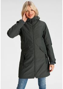 Polarino Große Größen Funktionsparka Gr. 46 grün für Damen