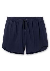 Große Größen Badehose mit Bindeband, seitlich abgerundet Gr. 44 blau von sheego für Damen