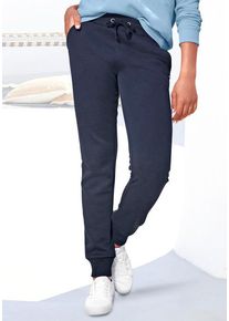 Buffalo Sweatpants blau Gr. 32/34 für Damen. Mit Metalllabel. Bequem. Nachhaltig.