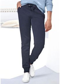 Buffalo Sweatpants blau Gr. 32/34 für Damen. Mit Metalllabel. Bequem. Nachhaltig.