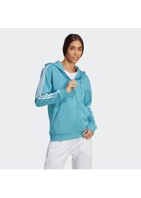 adidas Sportswear Große Größen Kapuzensweatshirt Gr. L blau für Damen