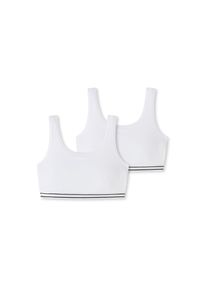 Schiesser Mädchen Bustier 95/5 Organic Cotton 2er Pack