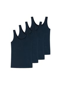 Schiesser Damen Trägertop Uncover 4er Pack