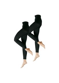 Nur Die Damen Leggings Ultra-Blickdicht, 80 Den 2er Pack