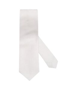 Übergröße : ASCOT, Krawatte aus reiner Seide in Offwhite