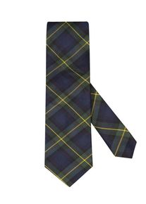 Übergröße : ASCOT, Krawatte aus Seide im Karomuster in Grün