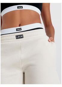LSCN BY LASCANA Sweathose beige Gr. 32/34 für Damen. Basic