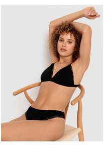 LSCN BY LASCANA Bralette schwarz Gr. 32/34 für Damen. Ohne Bügel. Nachhaltig.