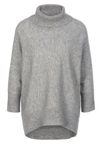 Rollkragen-Pullover aus Schurwolle und Kaschmir include grau