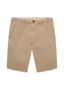 Tom Tailor Herren Chino Shorts, braun, Uni, Gr. 28