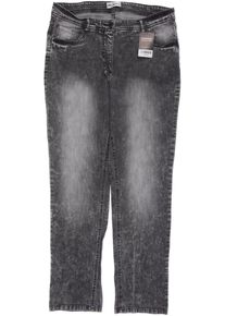 Ulla Popken Damen Jeans, grau
